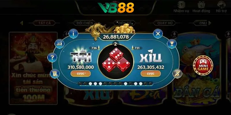 Trải nghiệm chơi tài xỉu tại VB88 Trải nghiệm chơi tài xỉu tại VB88